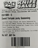 Sweet Teriyaki Jerky Seasoning
