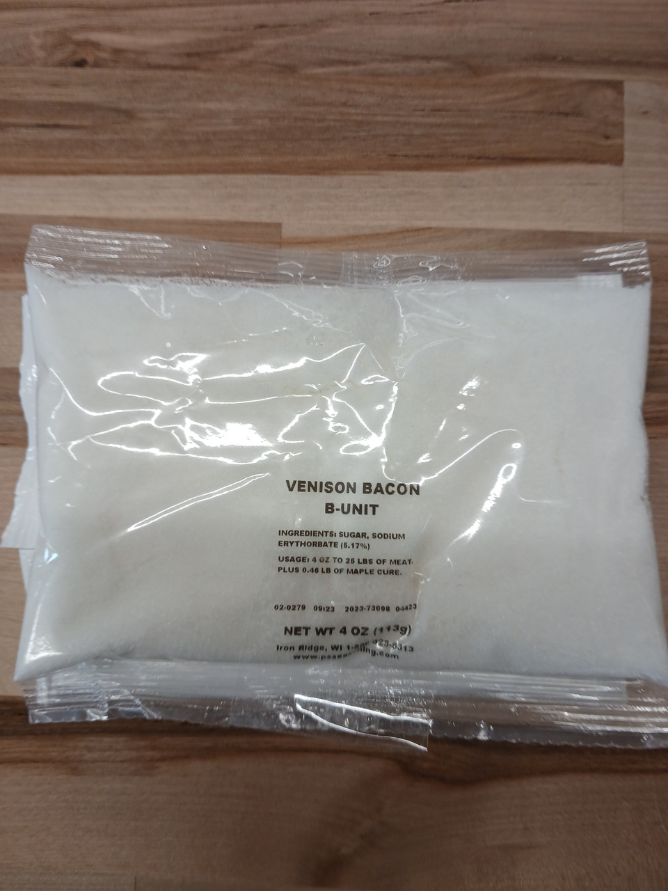 Venison Bacon Cure - Curing Salt by PS Seasoning