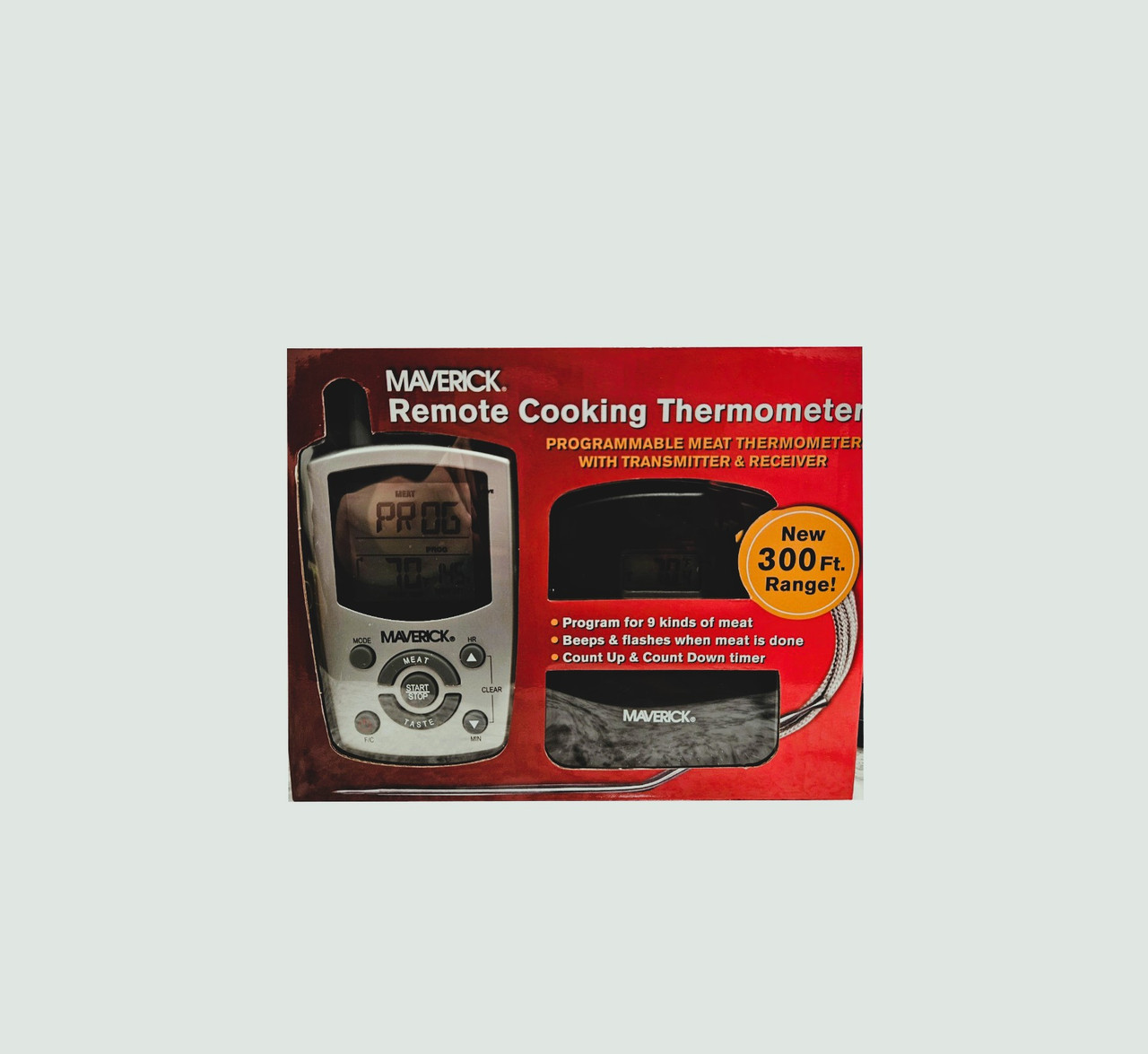 WBT700 Cooking Thermometer with wireless remote pager. Thermometers Fast –  Tech Instrumentation