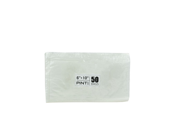 Vacuum Pouches 6"x10" pre-cut packs