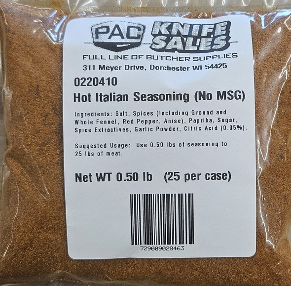 Hot Italian Seasoning No MSG