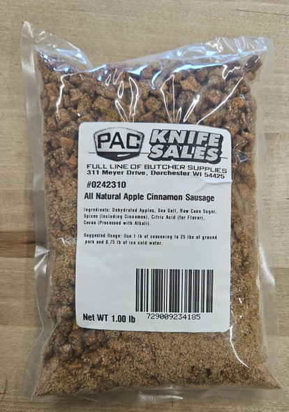 All Natural Apple Cinnamon Sausage