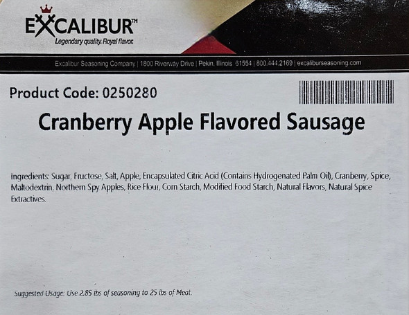 Cranberry Apple Sausage