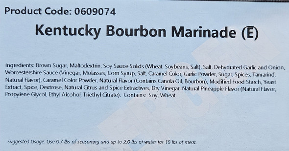 Kentucky Bourbon Marinade (E)