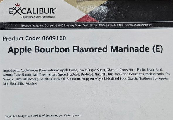 Apple Bourbon Flavored Marinade (E)