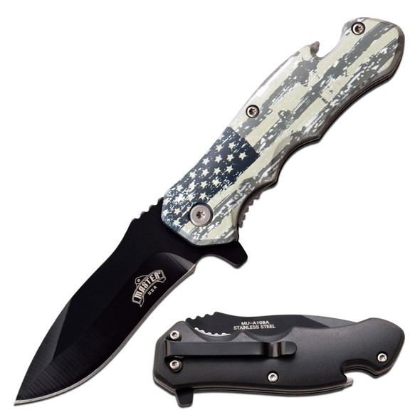 Master USA Spring Assisted Knife  MU-A109A