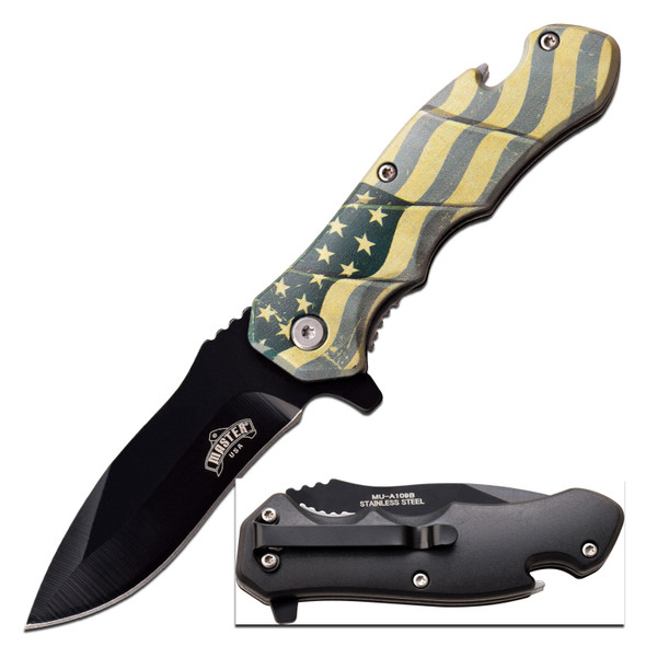 Master USA Spring Assisted Knife  MU-A109B