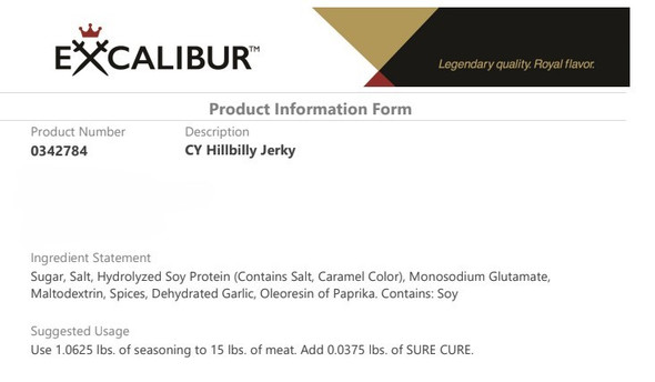 CY Hillbilly Jerky