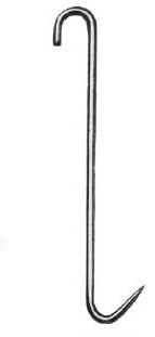 Car Hook 1/2" x 24"
