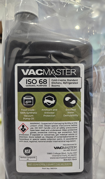Chamber Vacuum Pump Oil