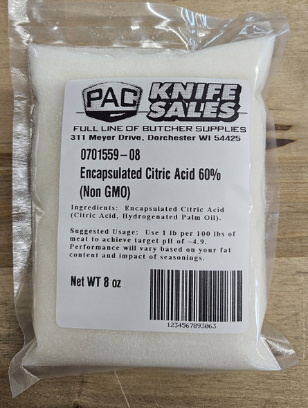 Encapsulated Citric Acid 60% (Non GMO)
