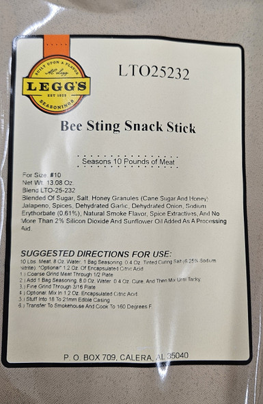 Bee Sting Snack Stick