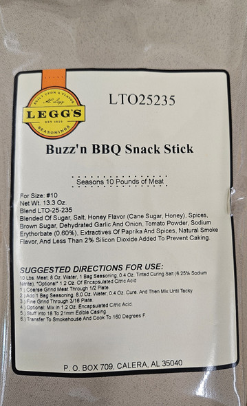 Buzz'n BBQ Snack Stick