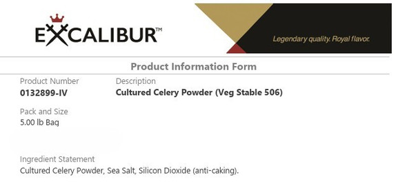 Cultured Celery Powder (Veg Stable 506)