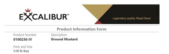 Ground Mustard