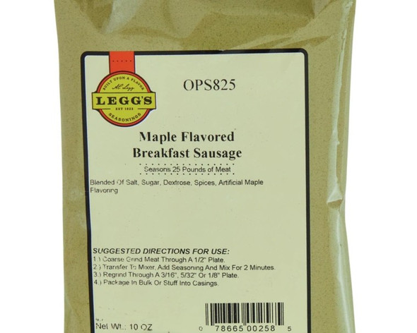 Blend 8 Maple Flavored Breakfast Sausage