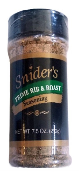 Snider's Prime Rib & Roast Seasoning - 7.5 Oz