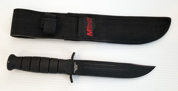 10 1/2" Military Fixed Blade with Nylon Sheath