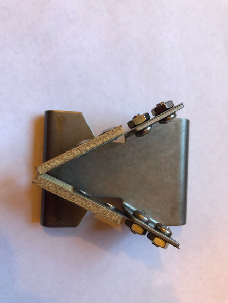 BLADE SCRAPER ASSEMBLY WITH FIBER SCRAPERS FOR MODELS 5700, 5701, 5801, 6614, 6801