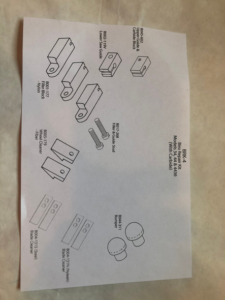 BIRO REPAIR KIT - 4