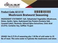 Mushroom Bratwurst Seasoning