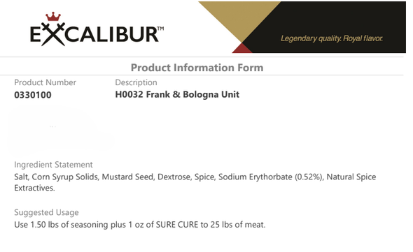 Frank & Bologna Unit (H0032)