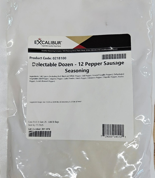 Delectable Dozen 12 Pepper Sausage
