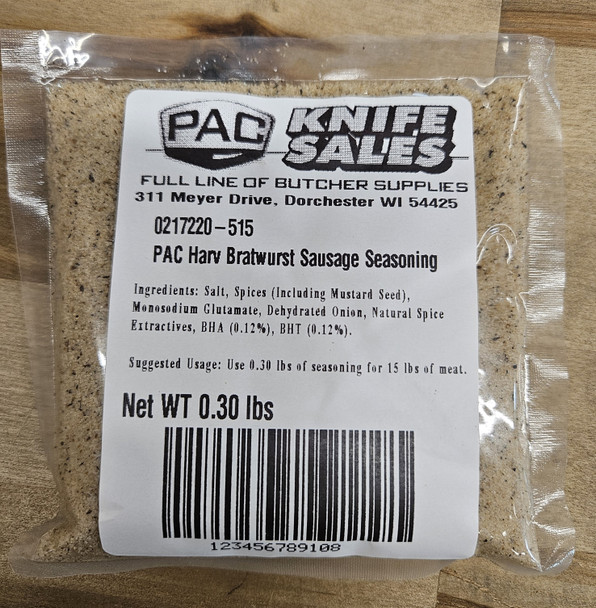 PAC Harv Brat for 15 lbs meat