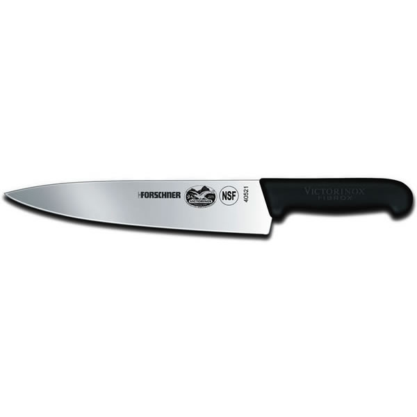 10" STRAIGHT W/ BLACK FIBROX HANDLE $ 70.00 MAP Pricing ($ 47.75 EA / 6+ $ 37.14 EA)