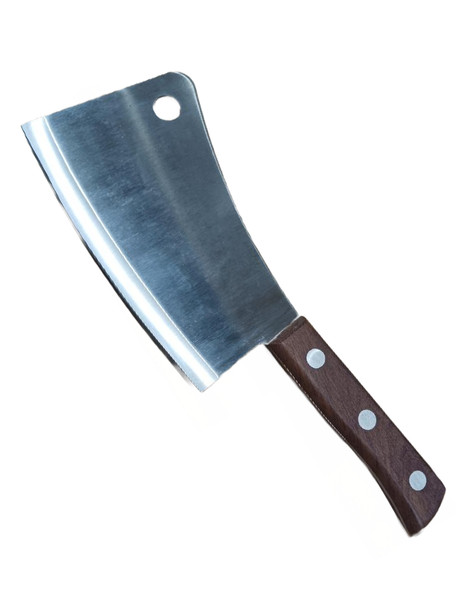 7" Cleaver with Wood Handle 1.50 LBS