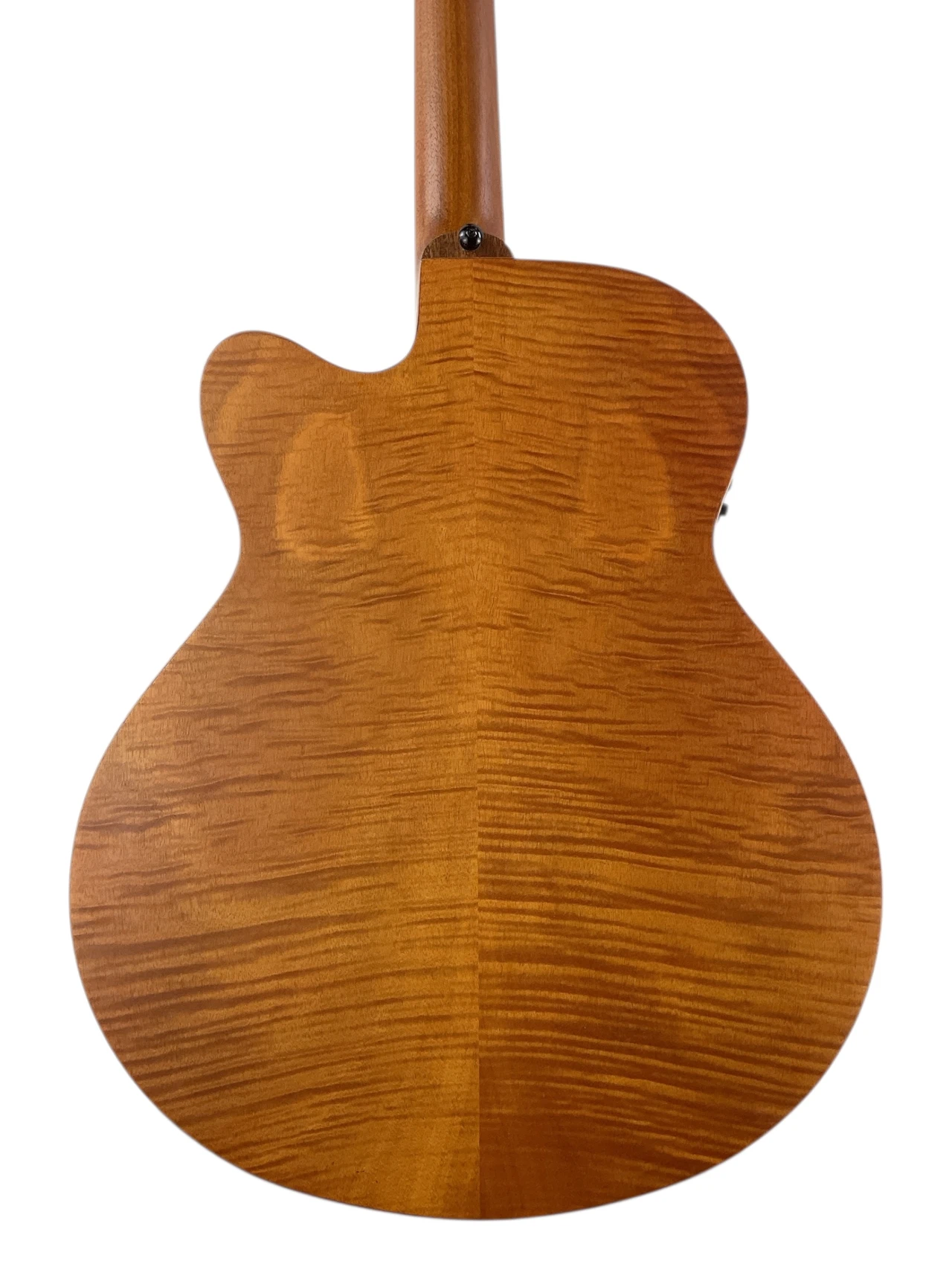 Used Aria FEB-F2M-STBR ACOU BASS MED SCALE A/E Acoustic Bass Guitar ...