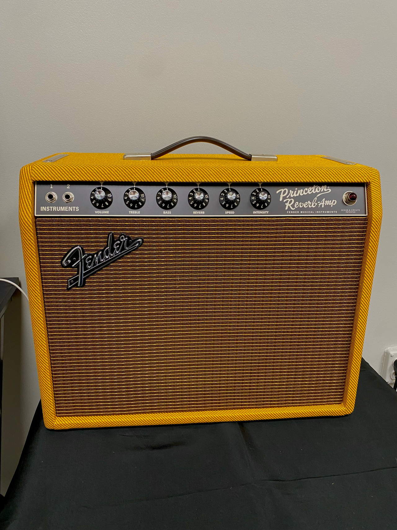 Used Fender 65 PRINCETON REVERB COMBO W/FTSW 1 x 12 Tube Combo ...