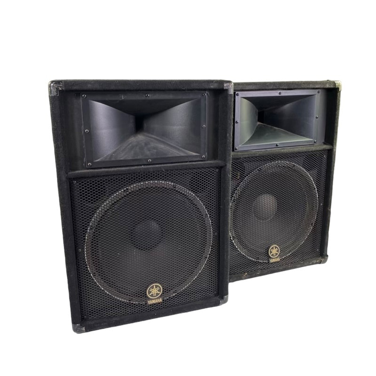 Used Yamaha S115V PAIR Speaker Cabinets Large Full Range