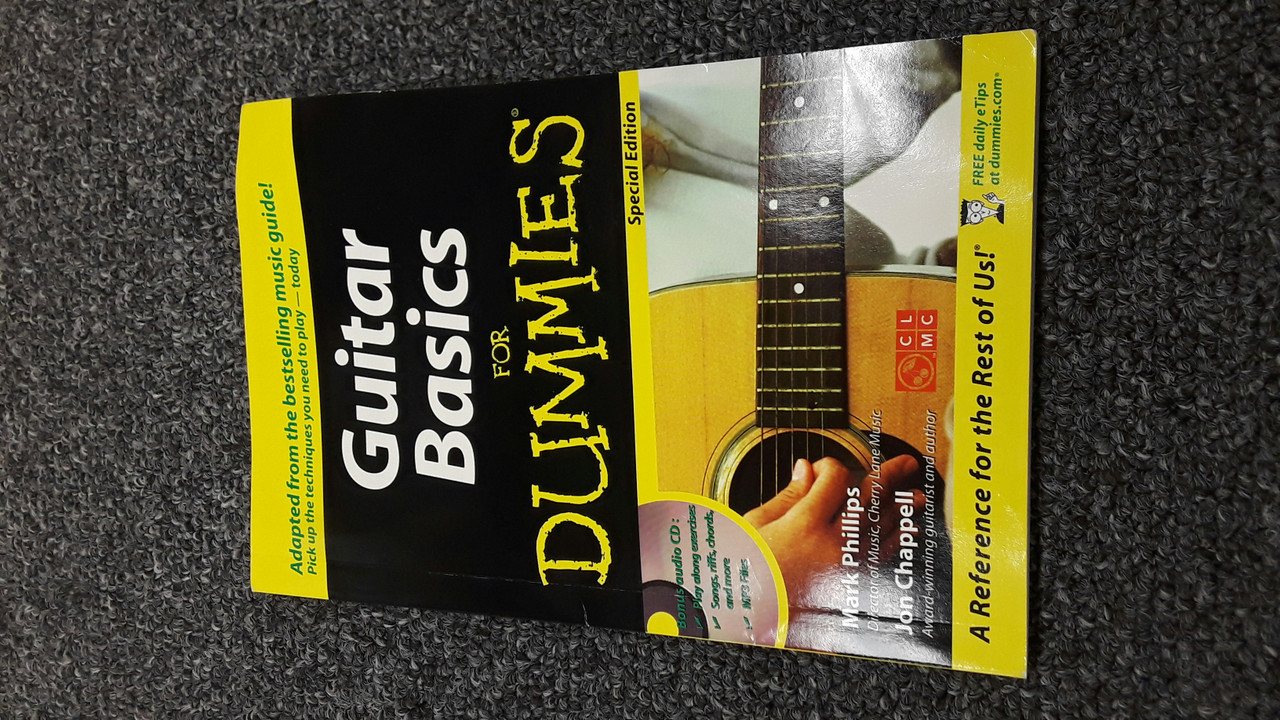 Used *Other Brand GUITAR BASICS FOR DUMMIES Music Books and Videos