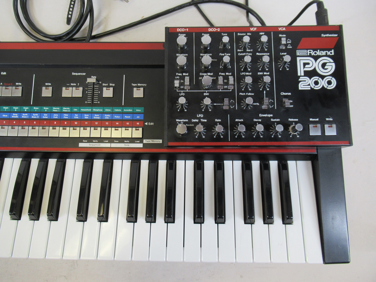 Roland JX-3P アナログシンセサイザー プログラマー PG-200 セット