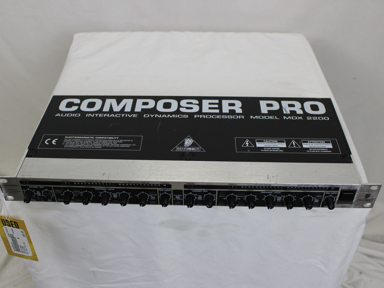 BEHRINGER COMPOSER PRO MDX2200 ベリンガー［v141］ Used Behringer MDX2200 Composer Pro Signal Processor
