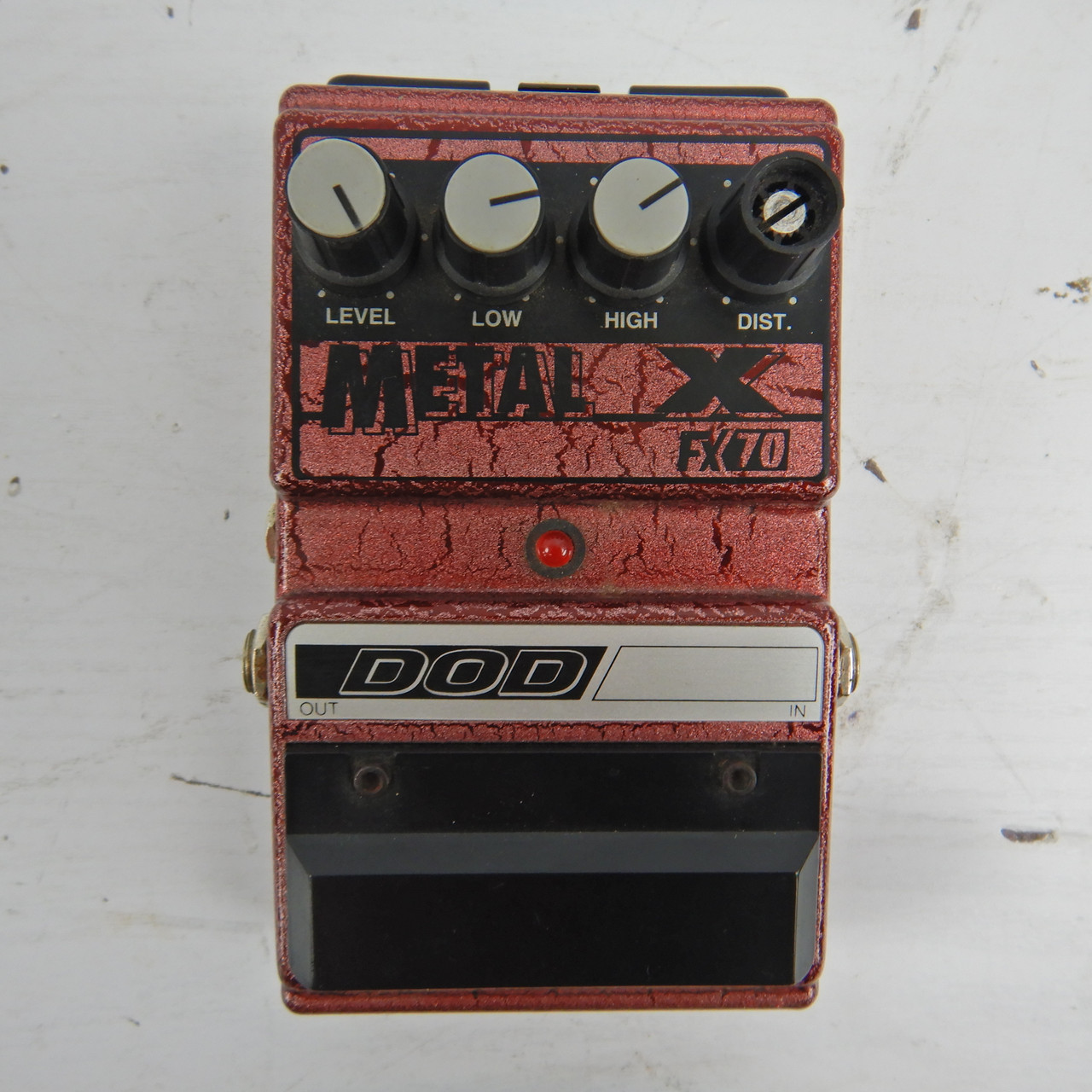 Used DOD METAL-X FX70 CORROSION Guitar Effect