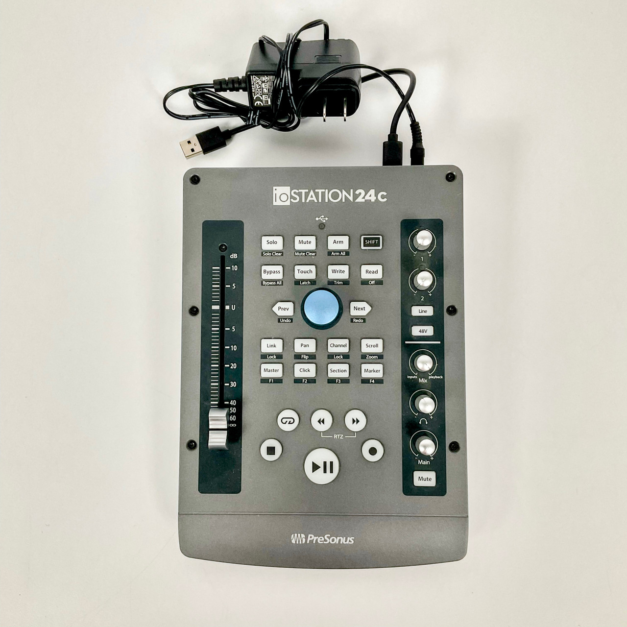 Used Presonus ioSTATION 24c Computer Interface 192khz Sample Rate
