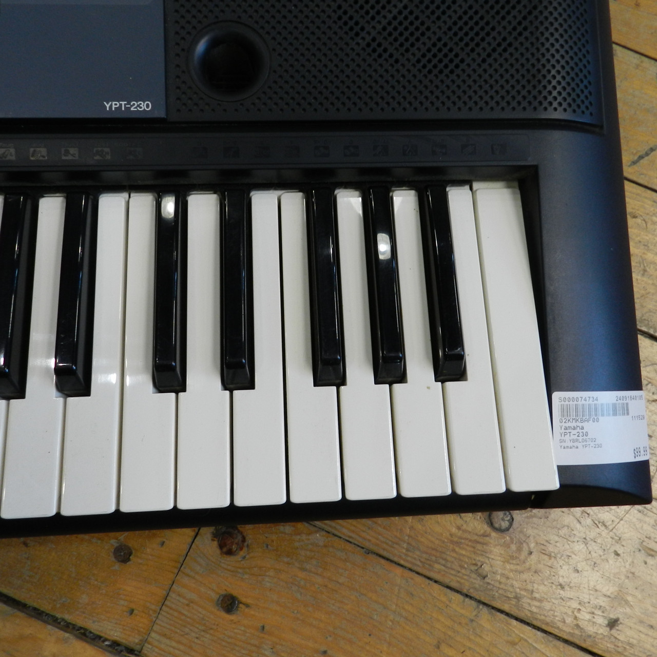 Yamaha psr 230 keyboard shop