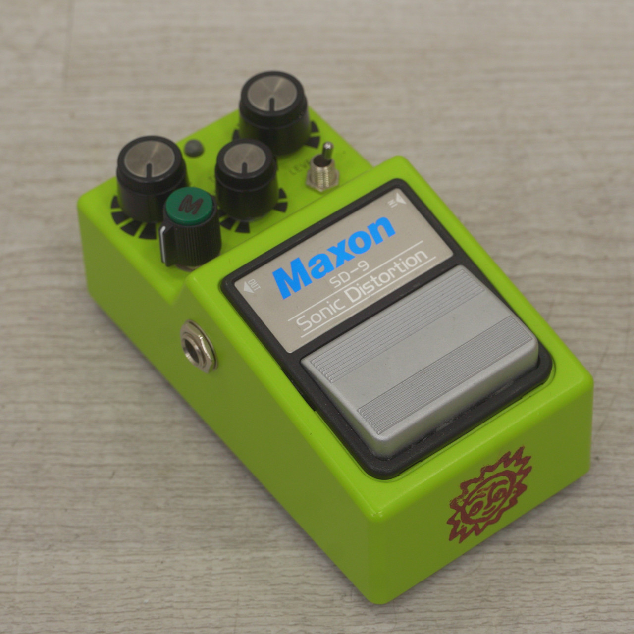 Maxon SD-9 SONIC DISTORTION 白ラベル（Maxon debuts new SSD-9
