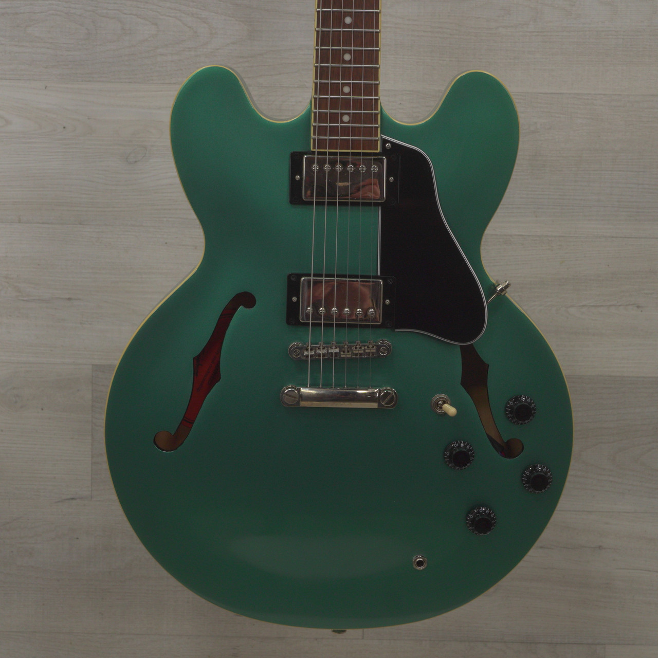 20-60代からのファッション通販  Used Epiphone 6-String Green Guitar Electric IG ES-335 ギター