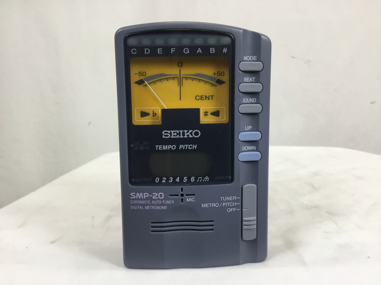 Used Seiko SMP-20 DIGITAL TUNER/METRONOME Band Instrument Accessory  40012-S000267695
