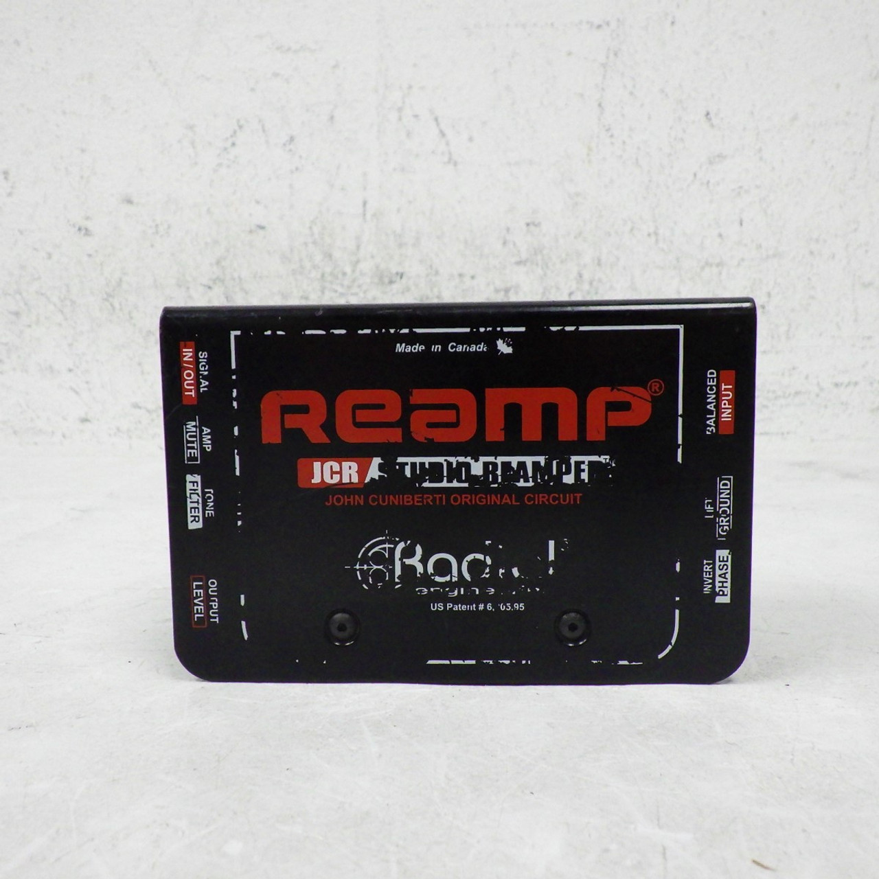 Used RADIAL JCR REAMP BOX Direct Box