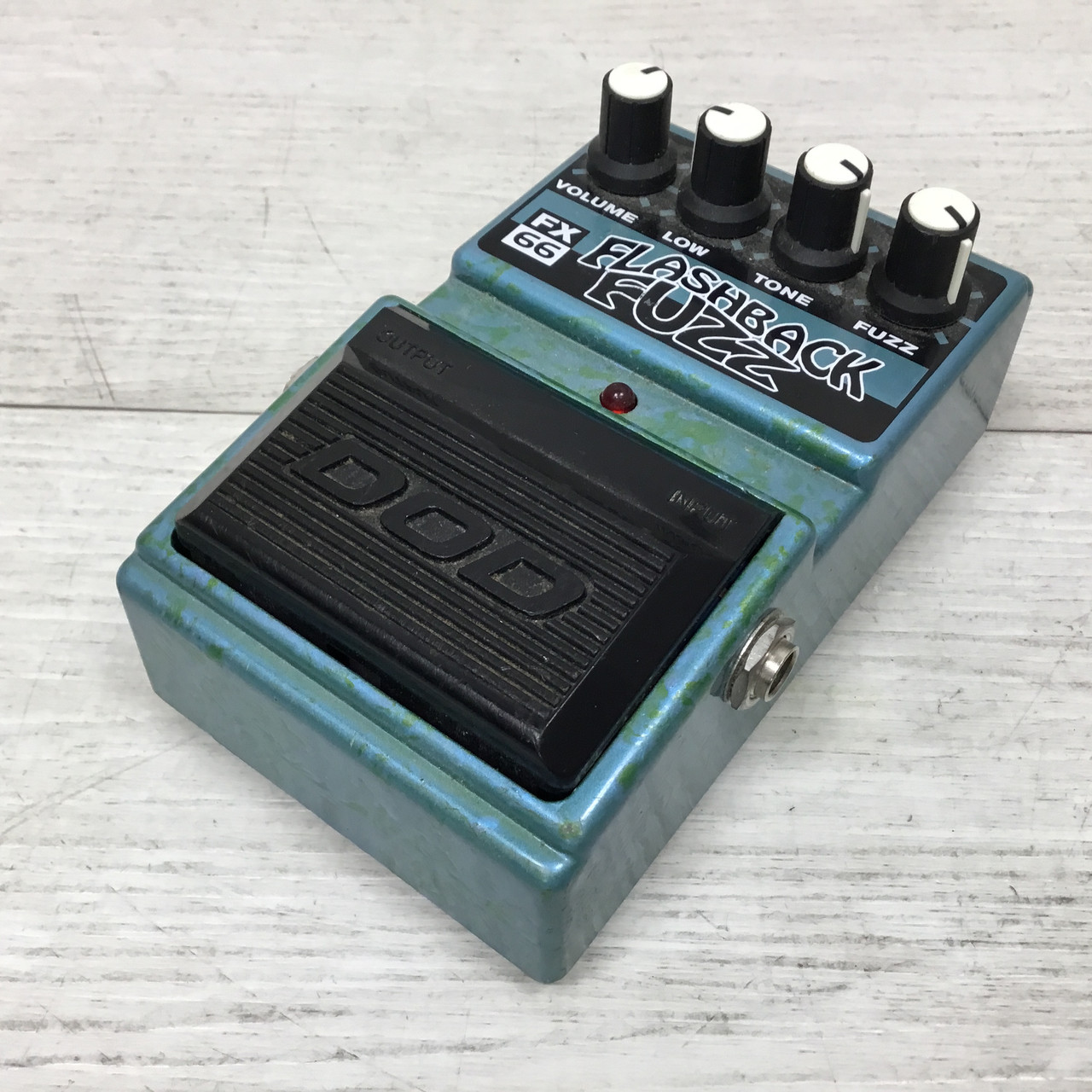 Used DOD FX66 Flashback Fuzz Guitar Effect 40051-S000111929