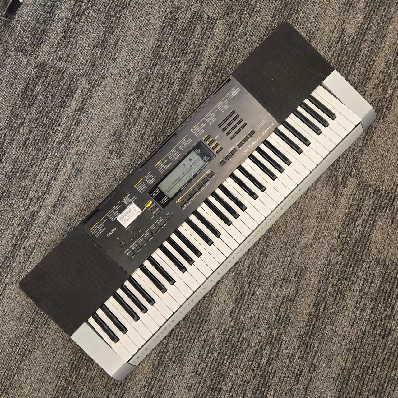 Used Casio CTK-4400 --BATTERY ONLY Keyboard 61-Key