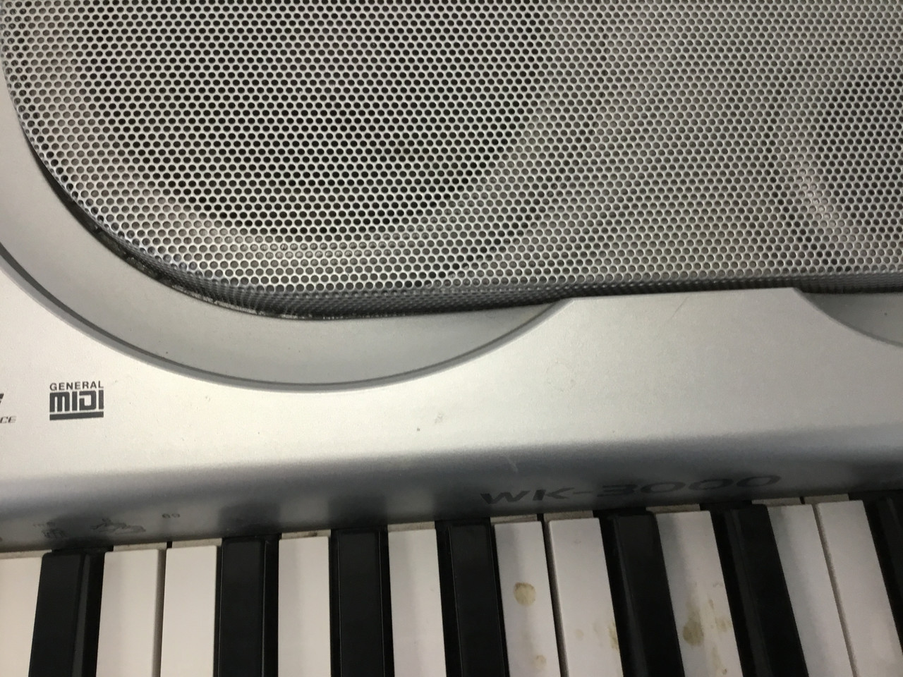 Used Casio WK 3000 PS Keyboard 88 key