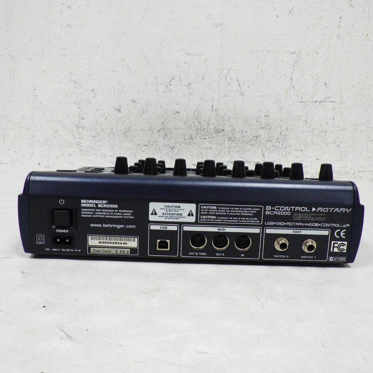 Behringer | Product | BCR2000