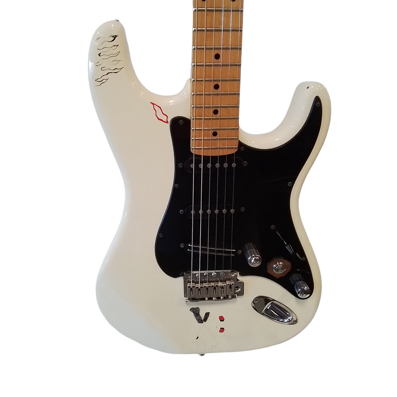 Used Jb Player SLEDGEHAMMER Electric Guitar White 6-String 40009-S000299383