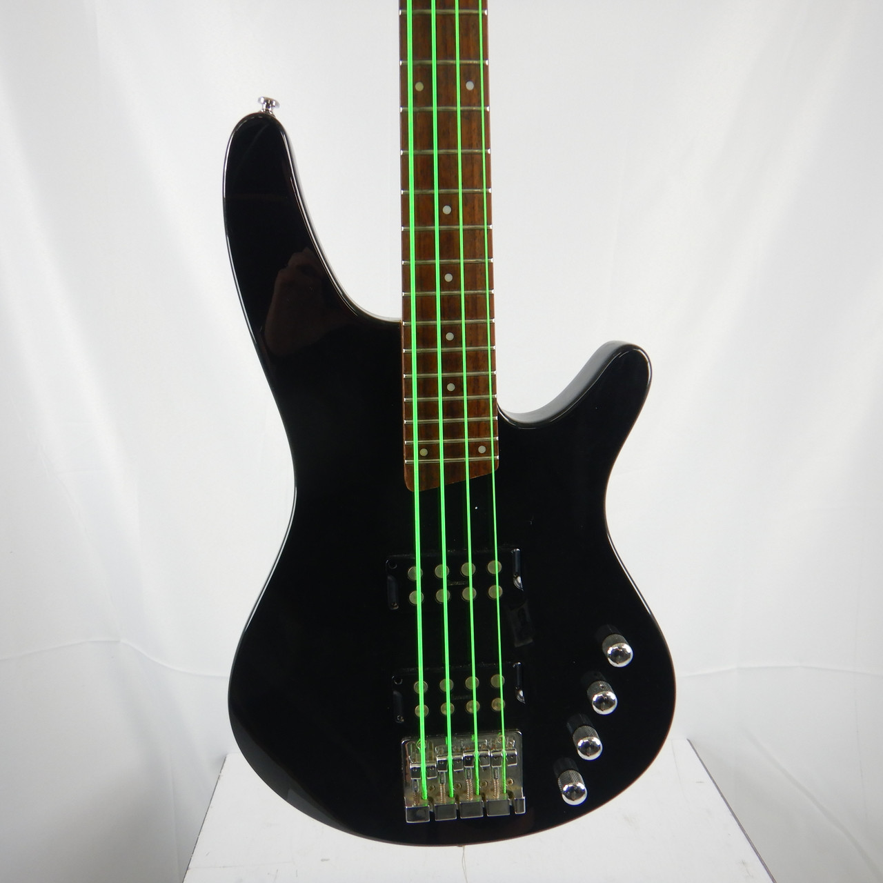 Used Ibanez SRX300 BASS Bass Guitar Black 4-String 40123-S000123947
