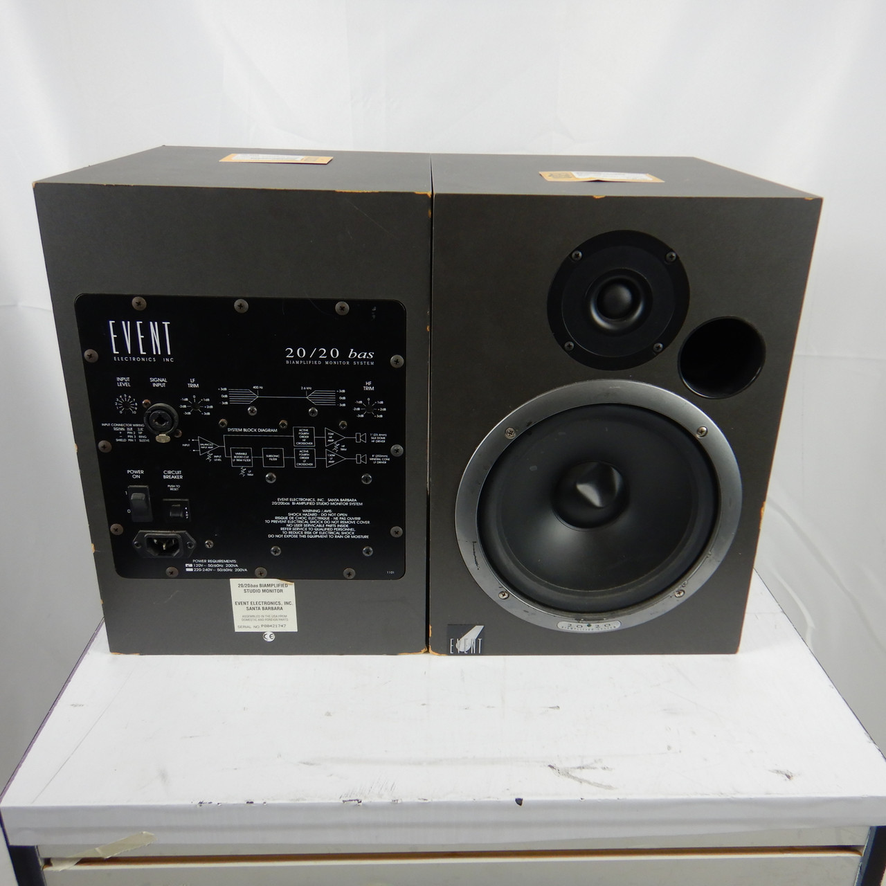 コリアグランドセール 2025 BAS 20/20 Event Used ACTIVE Cabinet Speaker MONITORS 配信機器・PA機器・レコーディング機器